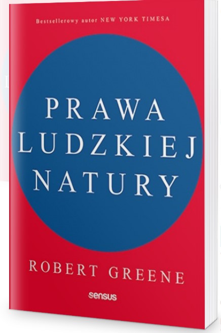 Książka psychologiczna prawa ludzkiej natury okładka